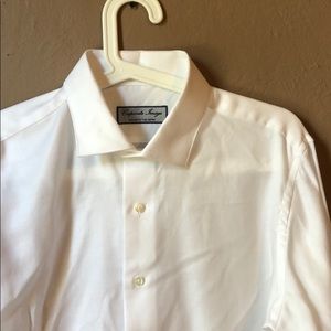 Men’s textured dress shirt